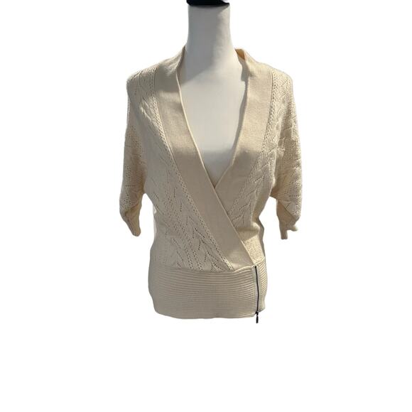 Guess Jeans Women's Sweater Cream Large - Picture 1 of 4